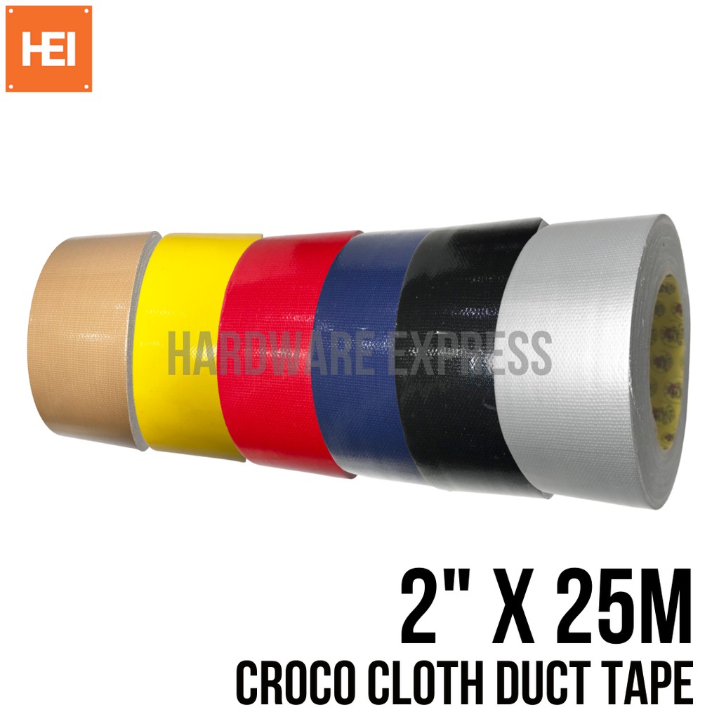 CROCODILE Cloth Duct Tape 2" x 25M Shopee Philippines