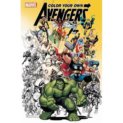 Download Coloring Books for Adults Color Your Own Avengers Activity Books Coloring Book | Shopee Philippines