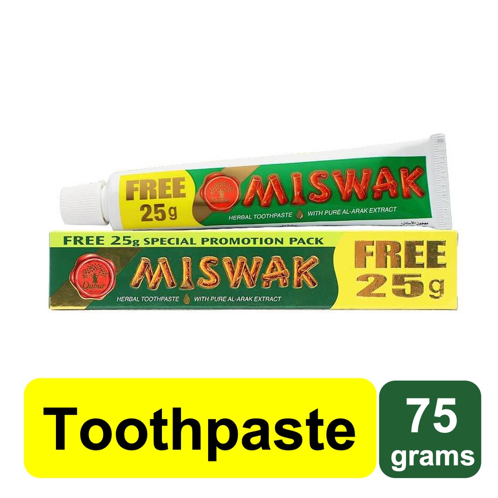 dabur miswak herbal toothpaste