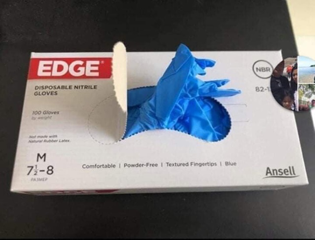 edge nitrile gloves 300 pcs