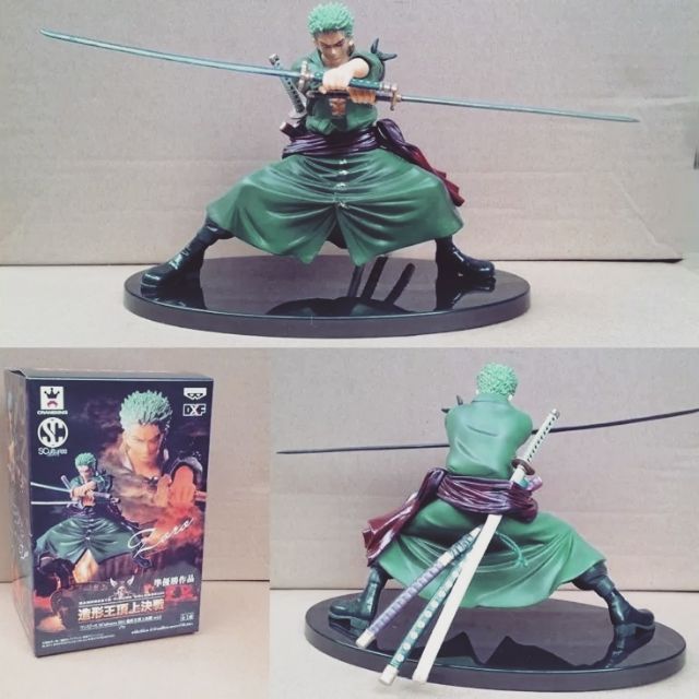 One Piece Roronoa Zoro 2 sword style action figure - 5a96b038671f8579e2De1375286cbeD2