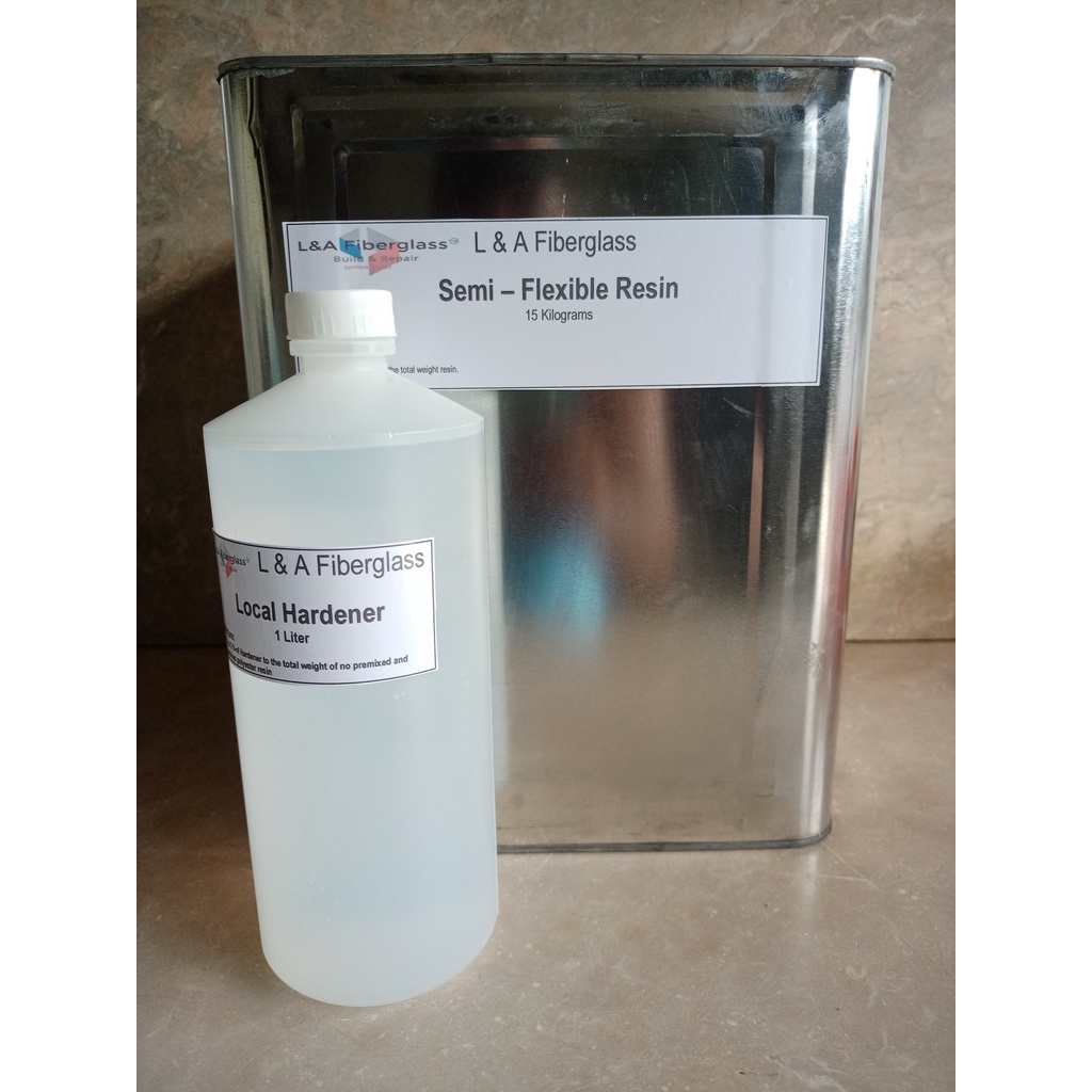 Resin Fiberglass 15kg w/o 1L Hardener Shopee Philippines