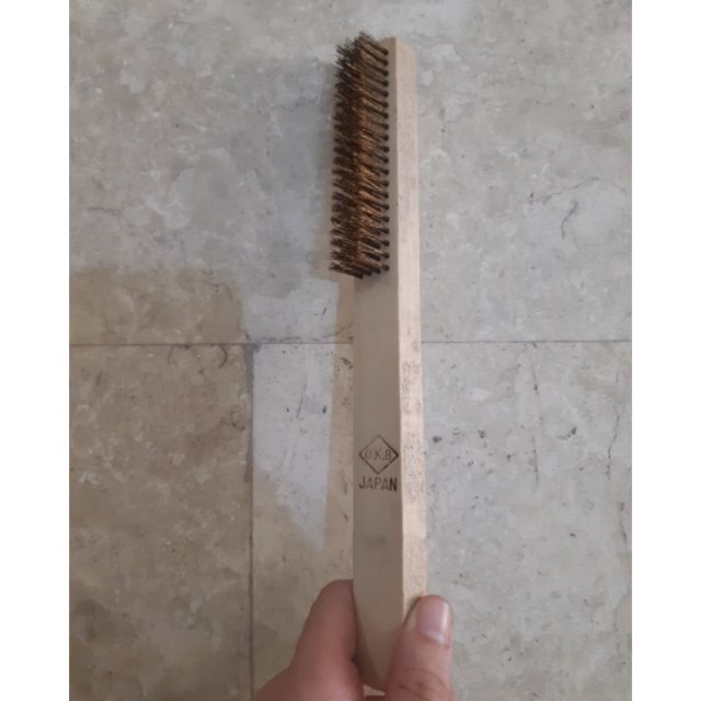 Brass Steel Brush with Handle (per pc) Shopee Philippines