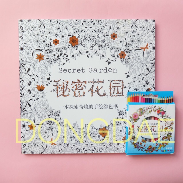 Secret Garden Coloring Book Shopee Philippines