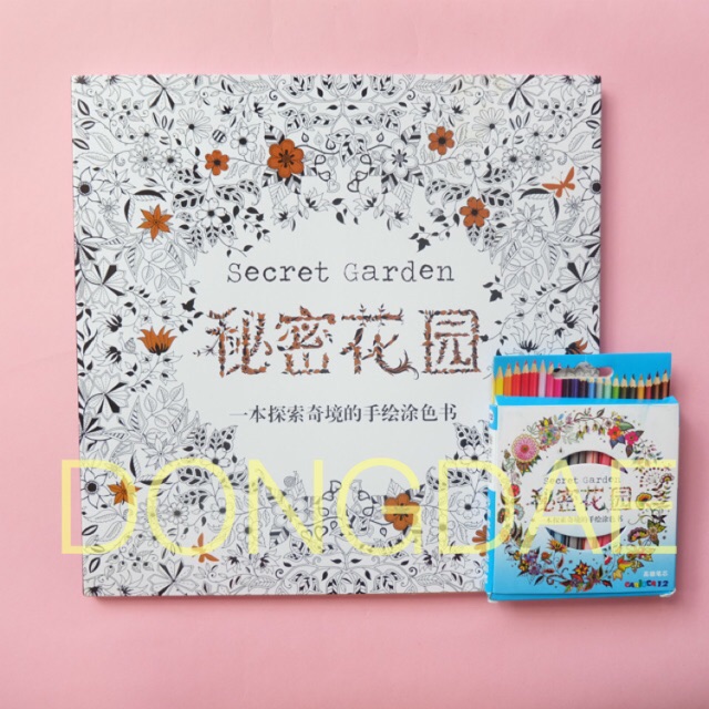 Secret Garden Coloring Book Shopee Philippines