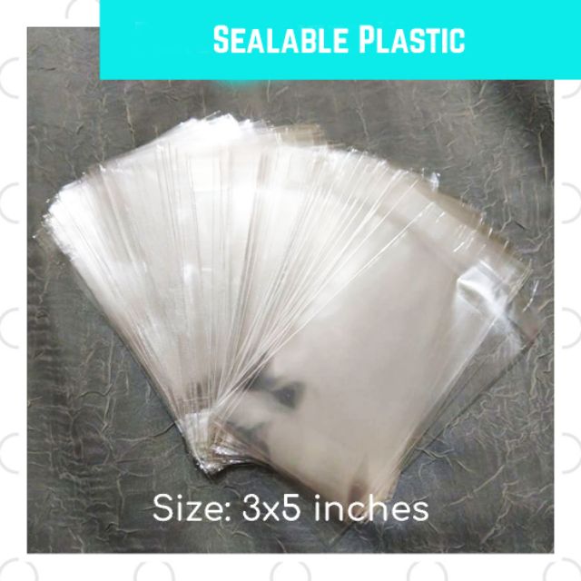 Sealable Plastic 3x5 inches (10 pieces) | Shopee Philippines