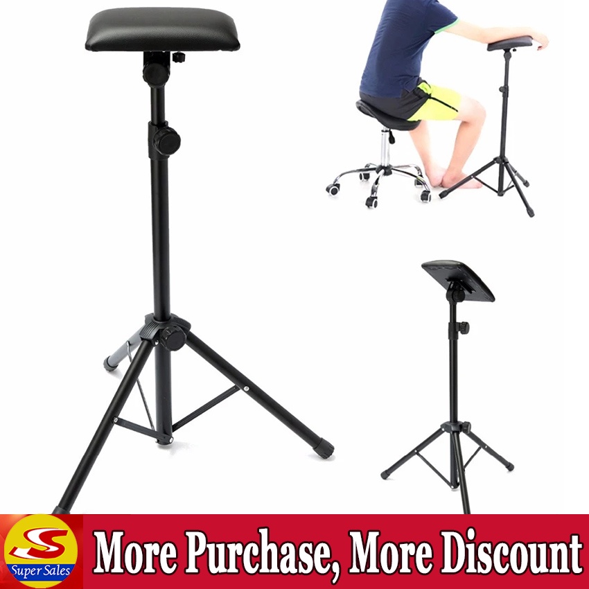 Supersales Tattoo Armrest Stand Stainless Steel Armrest Tripod Adjustable Height Rest Cushion Shopee Philippines