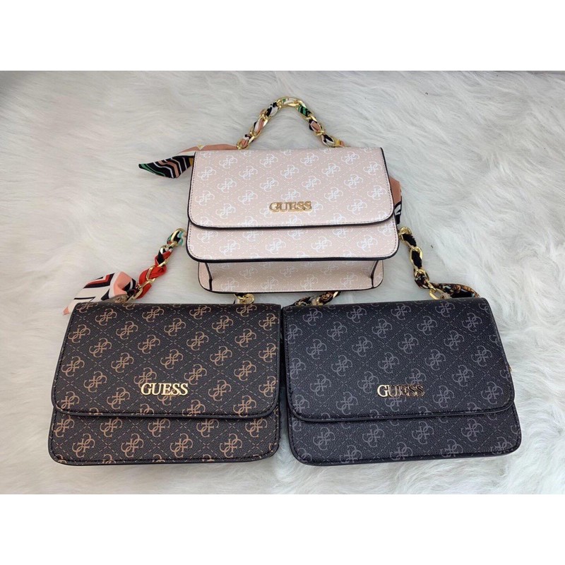 NEW GUESS SLING with ribbon Shopee Philippines