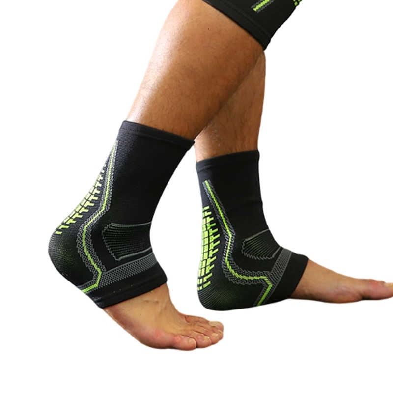 2Pcs Ankle Support Brace Compression Foot Plantar Fasciitis Guard ...
