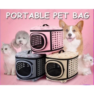 Large Size Travel Dog Carrier Portable Folding Pet Cage Carrying Bags