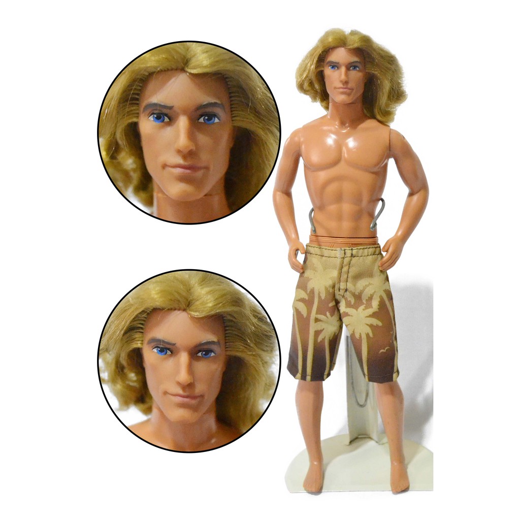 surfer ken barbie