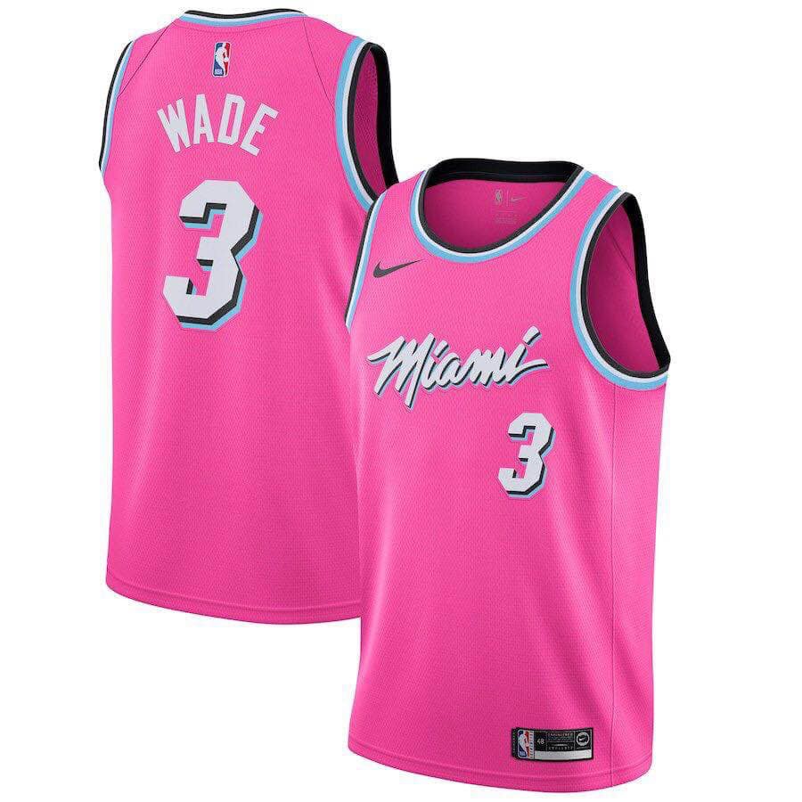 NBA BASKETBALL JERSEY MIAMI#3 | Shopee 