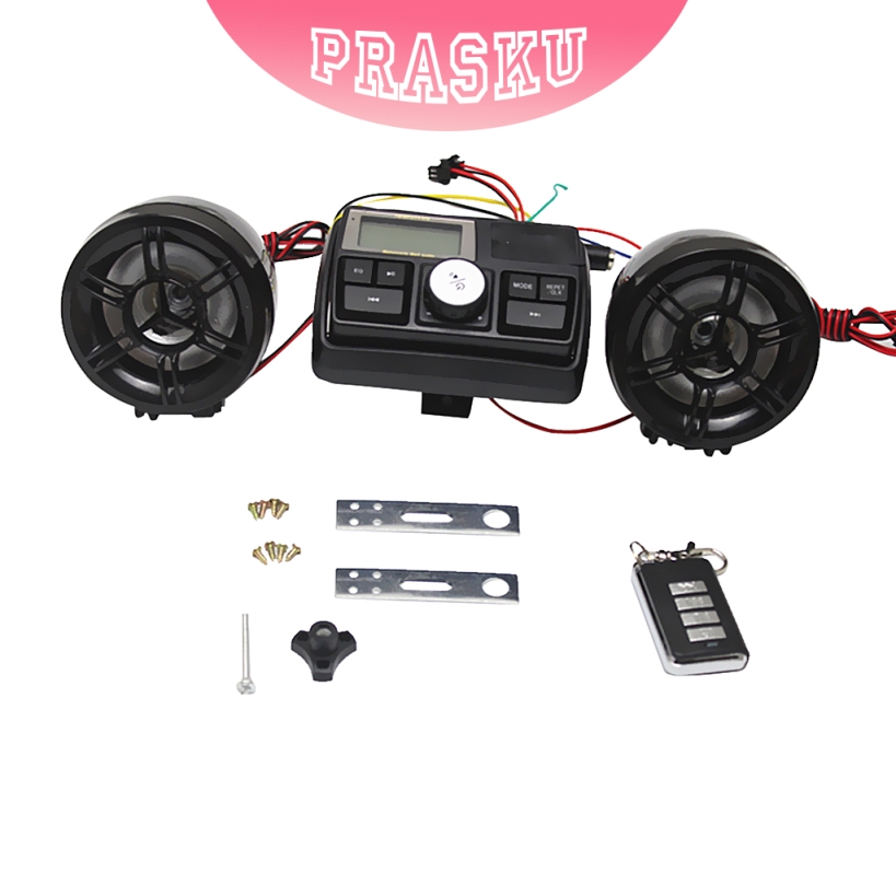 motorcycle handlebar audio system