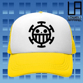 Heart Pirates Flag Trafalgar Law Logo One Piece Anime Baseball Mesh Cap Sublimation 144