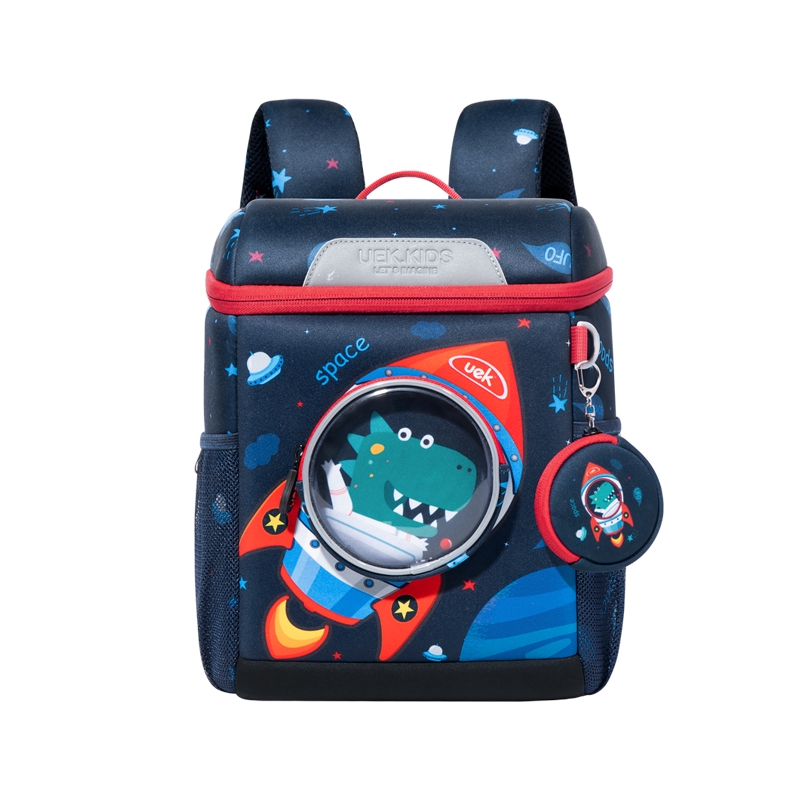 UFO Girls Blue Preschool Toddler Childrens Backpack /& Lunch Box Set