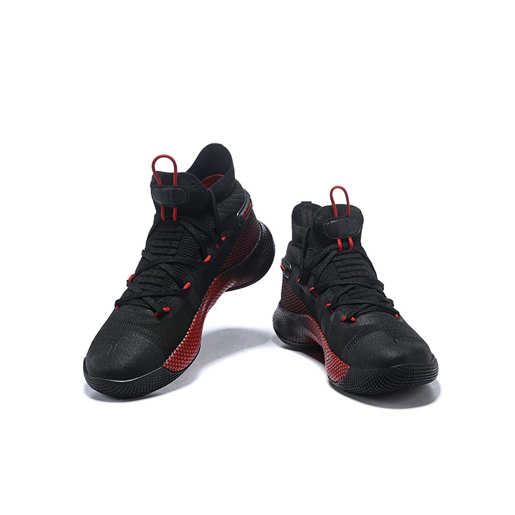 curry 6 black and red