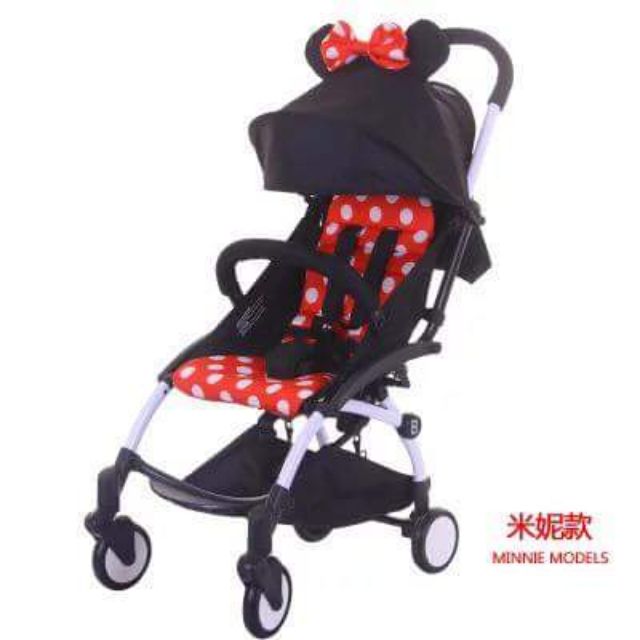 minnie mouse pushchair