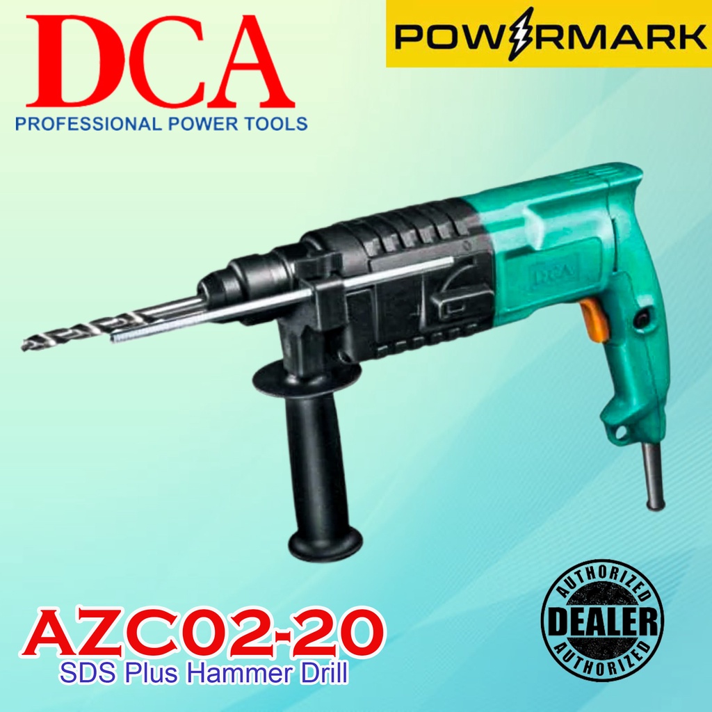 DCA AZC02-20 SDS Plus Hammer Drill [POWERMARK | DPT] | Shopee Philippines