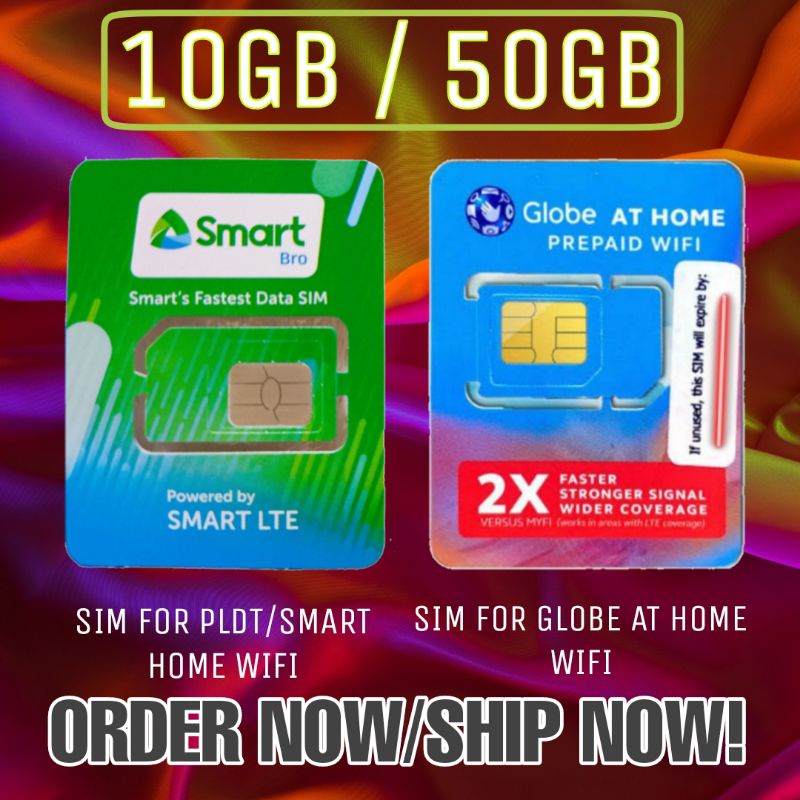 ♾️LOWEST PRICE♾️ GLOBE AT HOME PREPAID WIFI SIM CARD / PLDT HOME ...