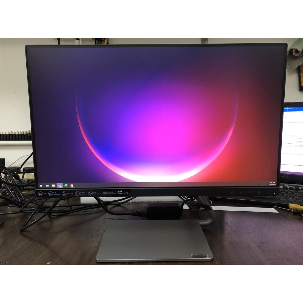Lenovo Q24i1L 23.8" Monitor IPS FHD Natural Low Blue Light Monitor