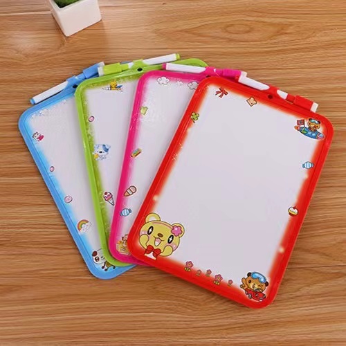 CC Cute Kids Learning White Board Children Drawing Board Message Board ...