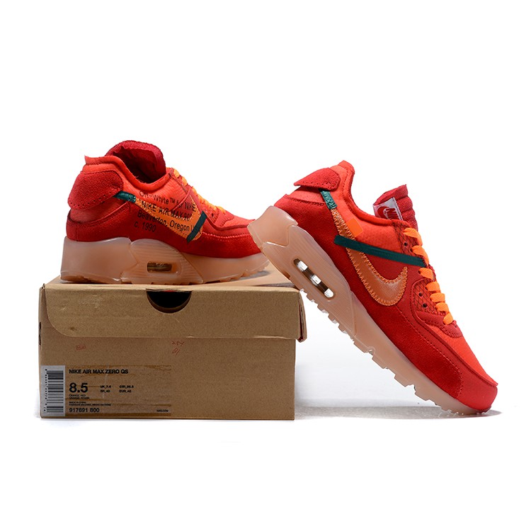 red off white air max