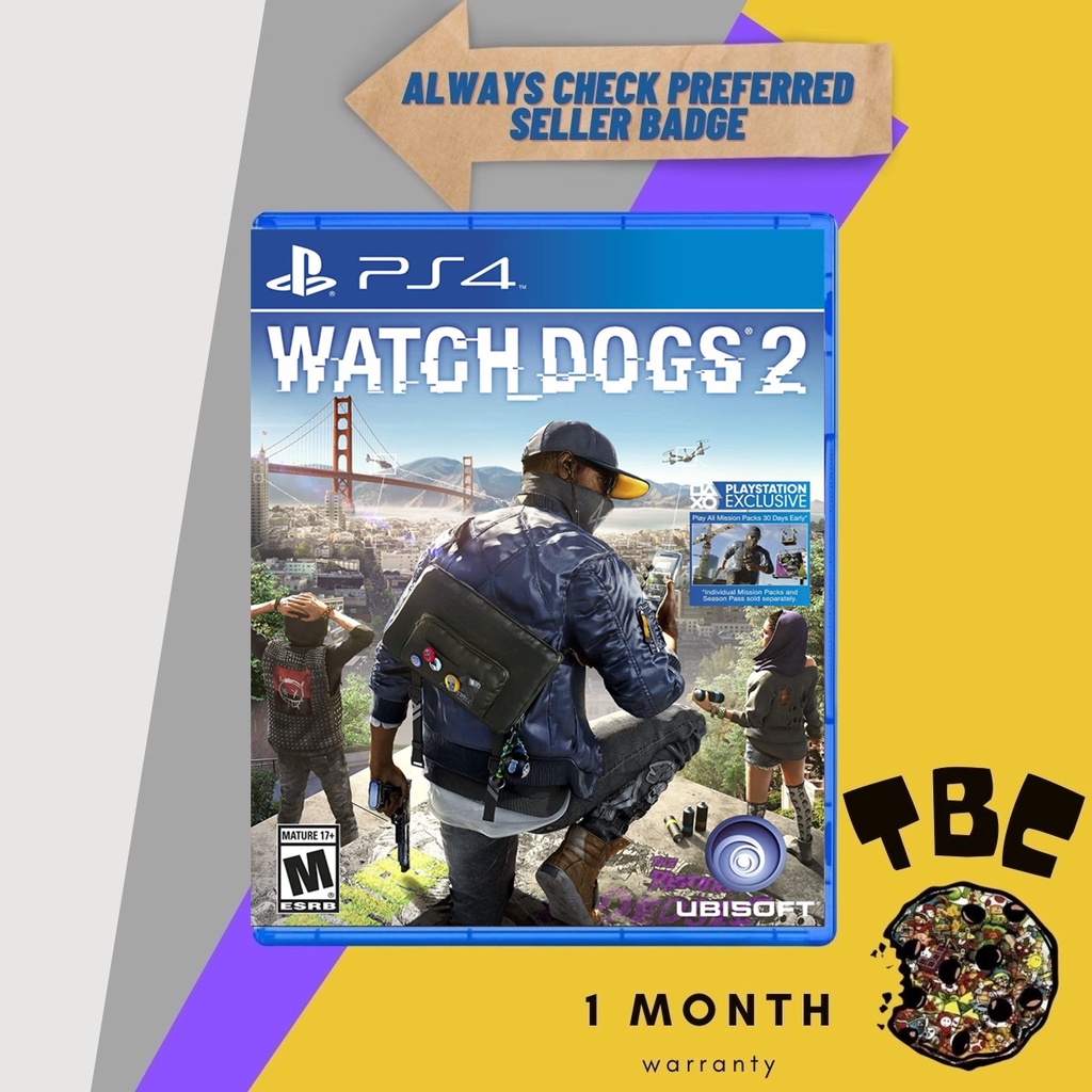 Watch Dogs 2 PS4 [R3] | Philippines