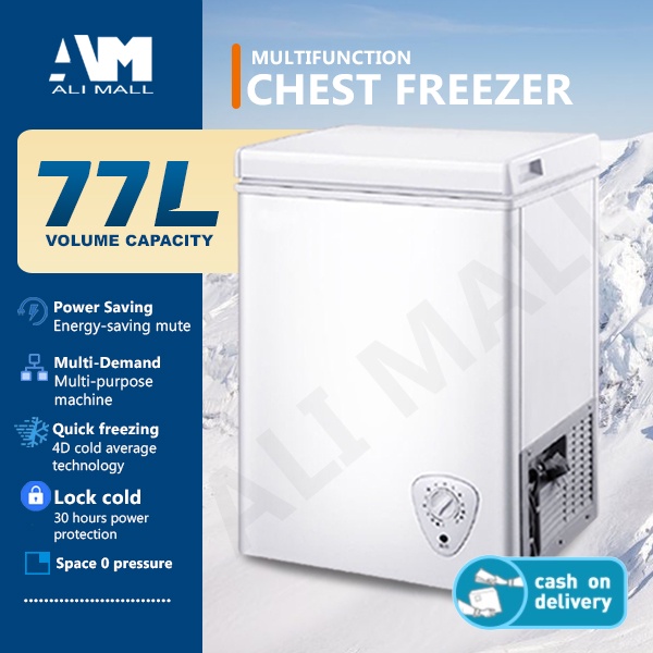 Authentic available77L Multifunction Top Chest Freezer Cooler