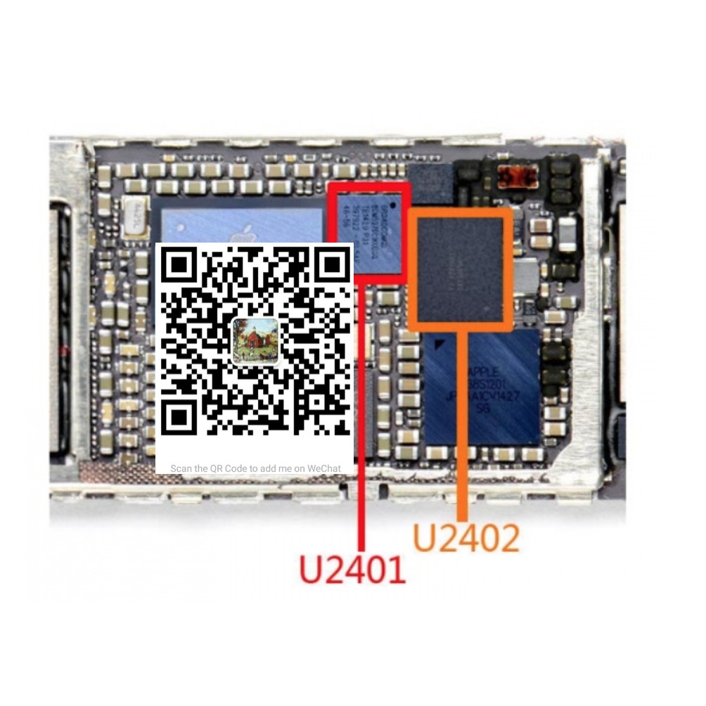 Iphone 6 6 Plus Touch Screen Ic Chip U2401 U2402 Black Silver 343s0694 Shopee Philippines