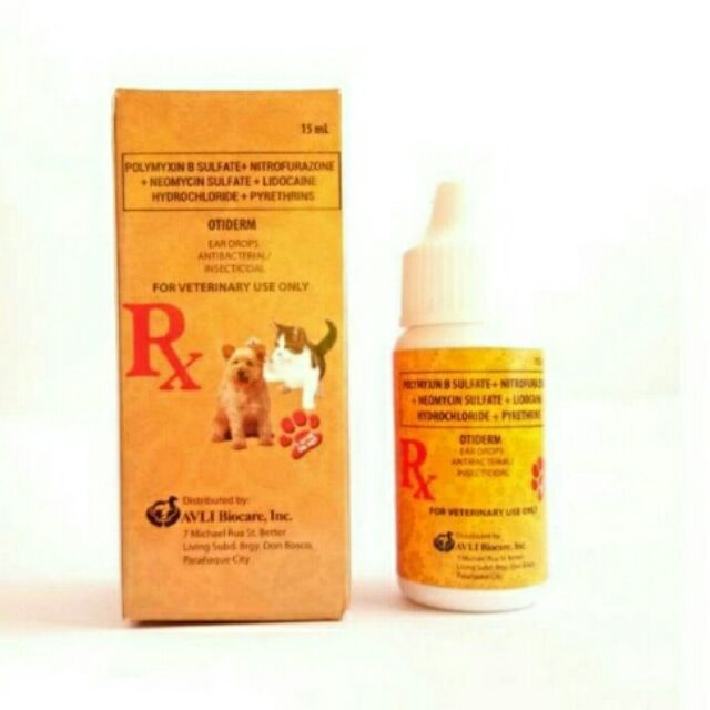 OTIDERM EAR DROPS 15ml | Shopee Philippines