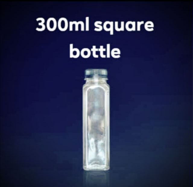 300ml Square Plastic Bottle Makapal Shopee Philippines