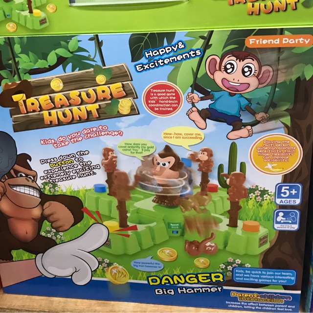 Kids Interactive Treasure Hunt Monkey Banana Game | Shopee Philippines