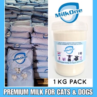 MILK ONE PREMIUM GOATS MILK REPLACER FOR CATS AND DOGS 1kg/500g/ 200g KITTENS PUPPIES