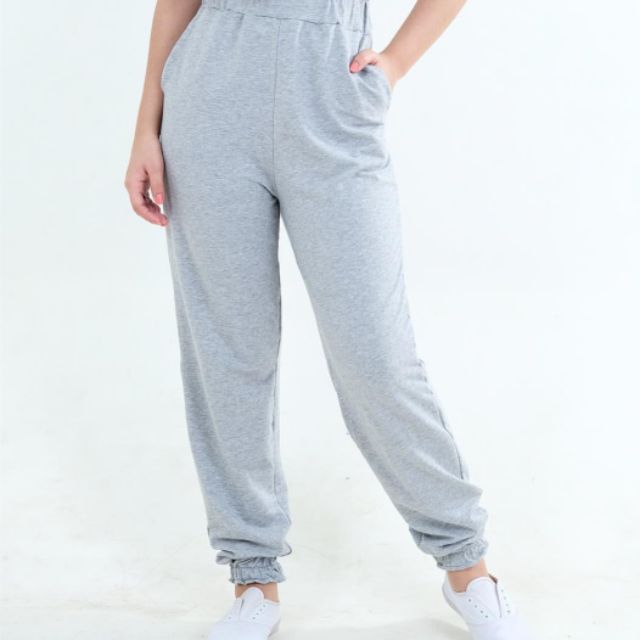 plain grey sweatpants