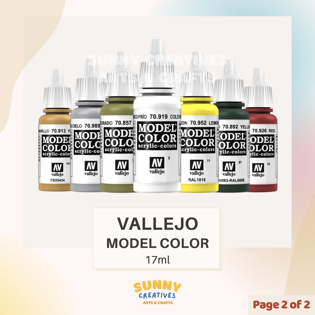 Vallejo Colore acrilico VJ26010-17 ml 