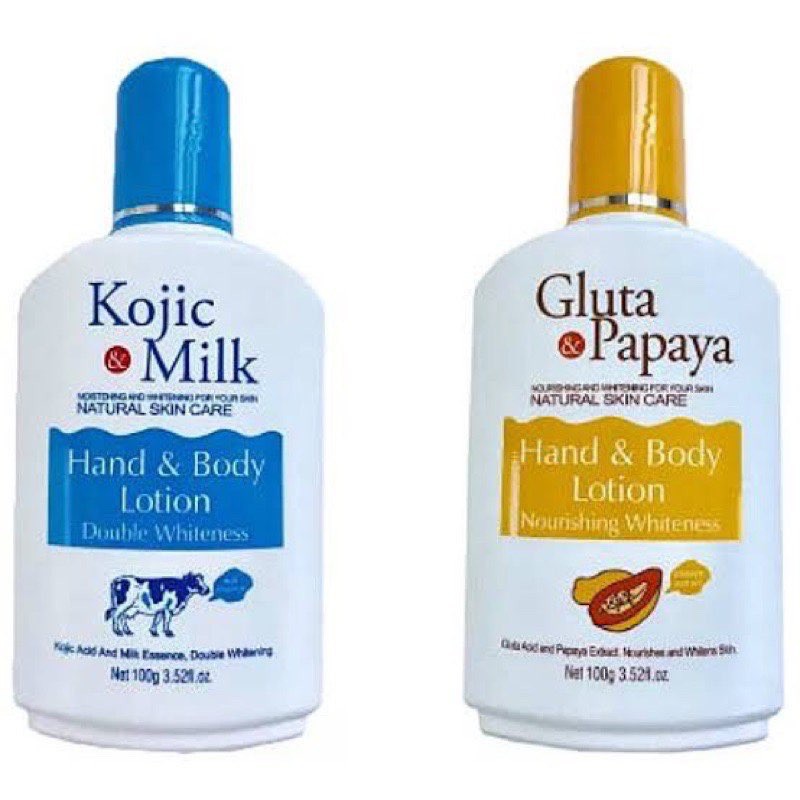 Kojic Milk Gluta Papaya Hand & Body Lotion 100ml Shopee Philippines