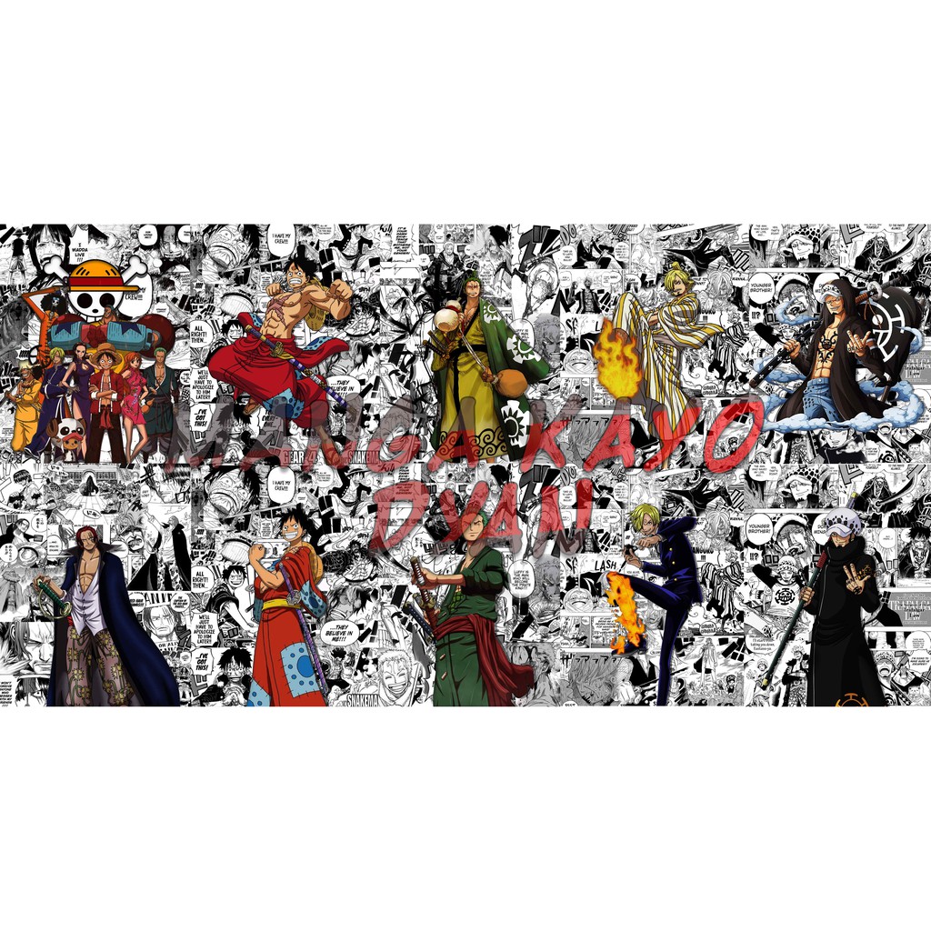 Anime One Piece Manga Panel Poster Shopee Philippines