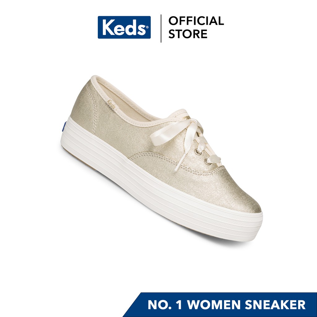 keds triple matte brushed metallic
