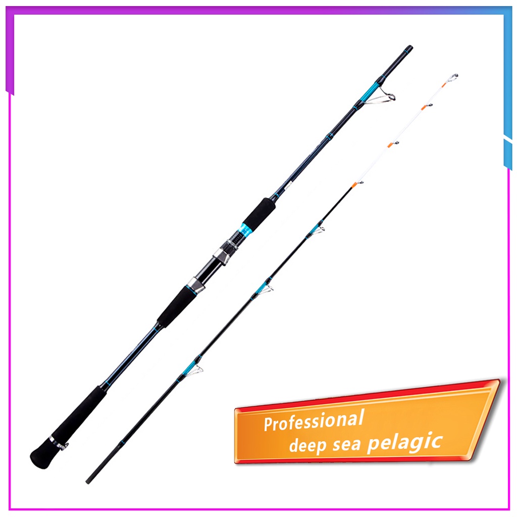 1.65M/1.8M 【30 lb/50-200g】Carbon fibre Fishing Rod Surfing Fishing Rod ...