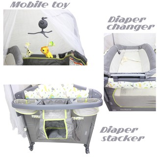 BBA Danilove Newborn Portable Baby Crib Playpen Co-sleeper #3
