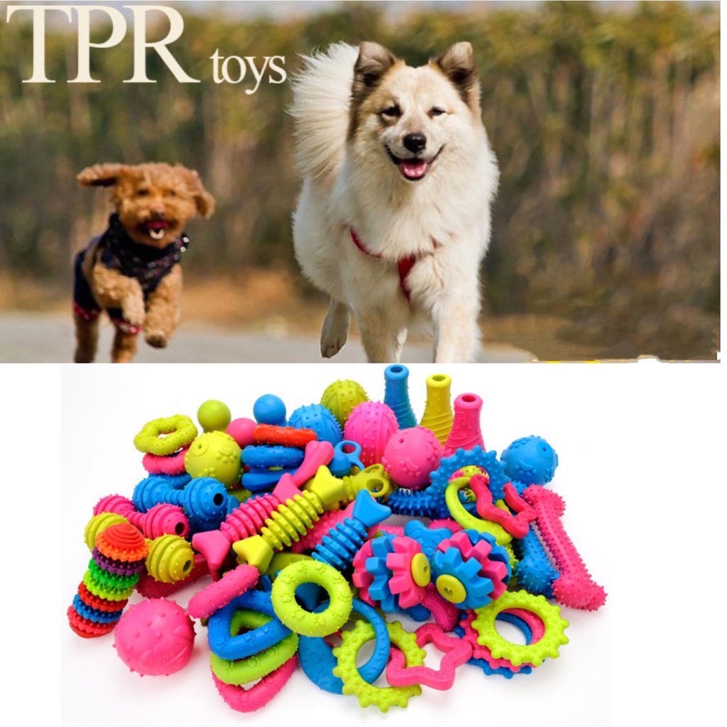 [Crazy Pet] Pet Teether TPR Chewing Toys