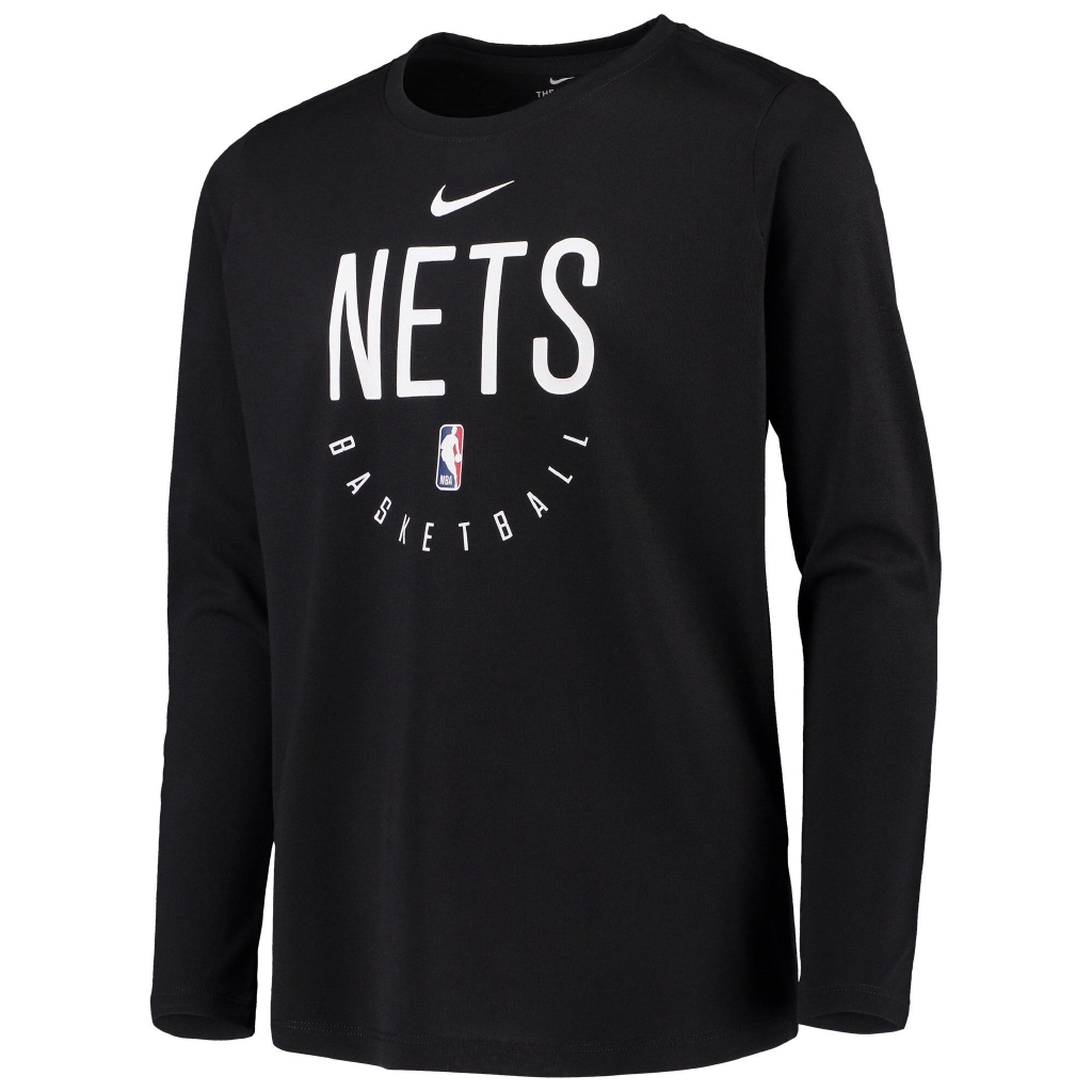 brooklyn nets long sleeve shirt