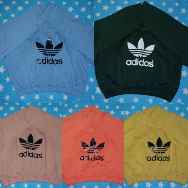 adidas crop top sweater