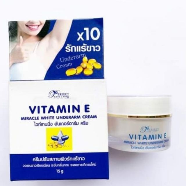 vitamin e armpit whitening cream