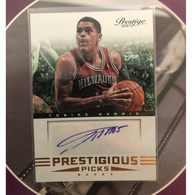 tobias harris autograph