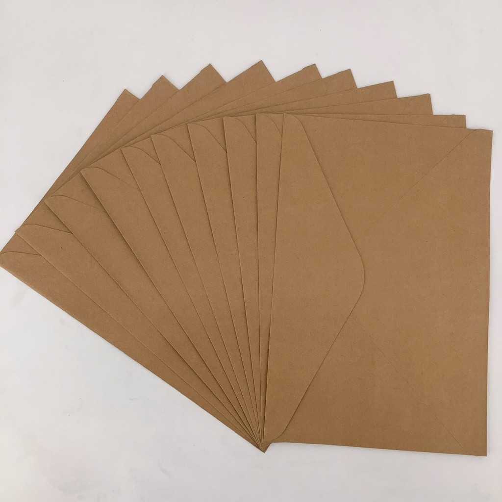 25 pcs Short / Long Brown Envelope (COD) School Supplies File Paper
