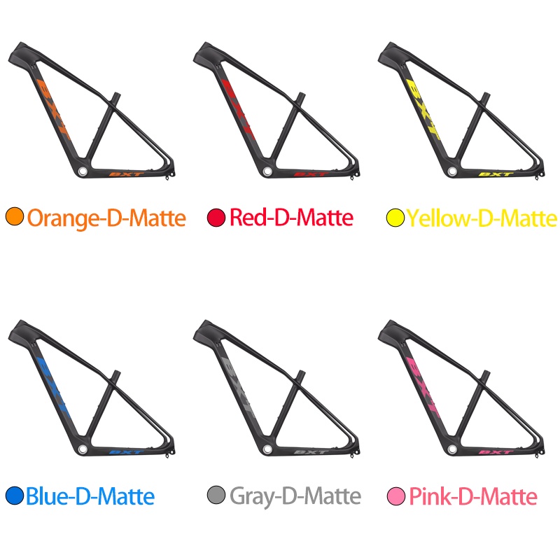 mtb types of frame