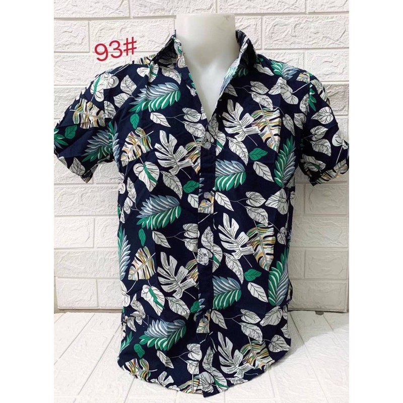 Floral polo shirt unisex Shopee Philippines