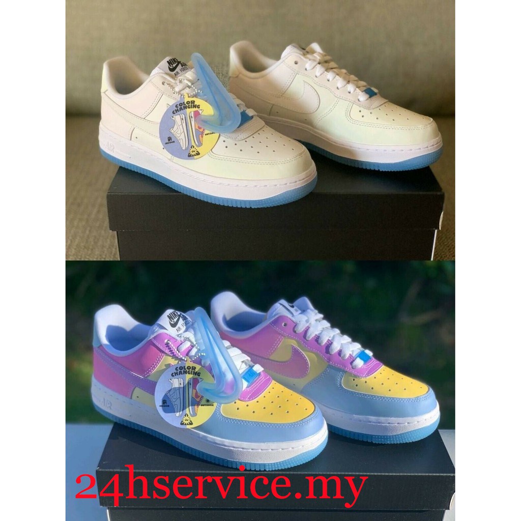 nike air force 1 changing color