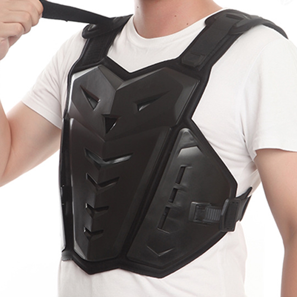 Hollowed Out Adjustable Motorcycle Riding Chest Support Back Protector Shock Resistant Armor Vest Shopee Philippines